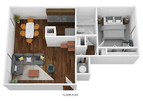 Floor plan The Reservoir