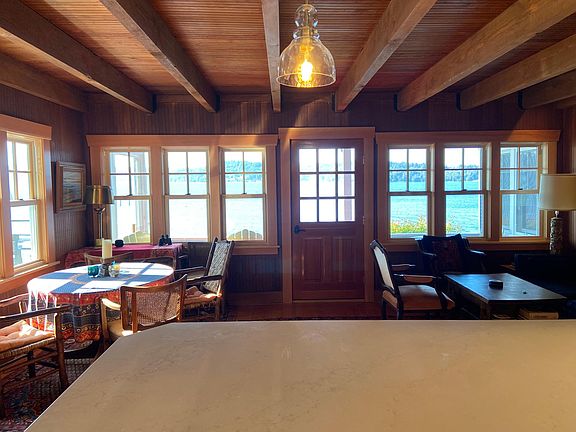 looking our from kitchen