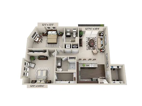 Floor plan B2