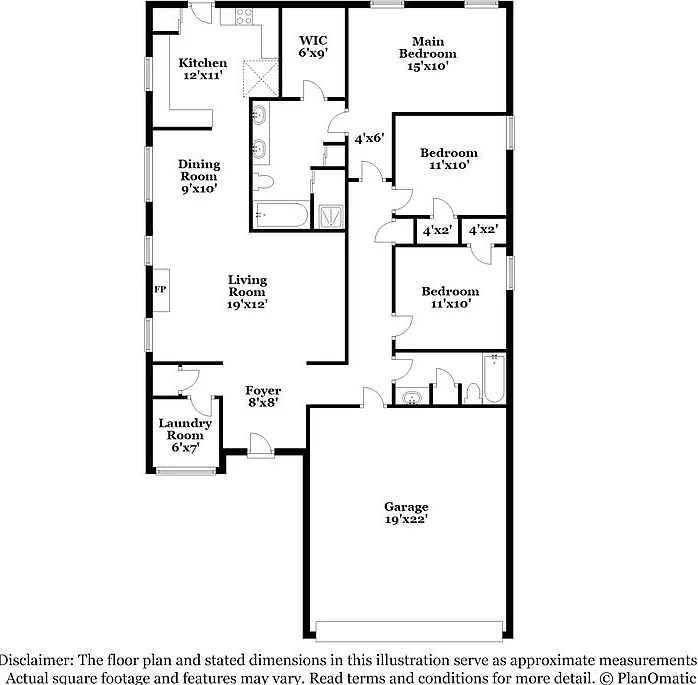 3 bed, 2.0 bath, 1455 sqft, $1,885 — Photo 2