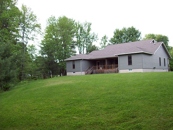 from rear of property