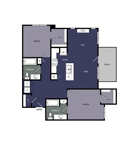 Floor plan B4