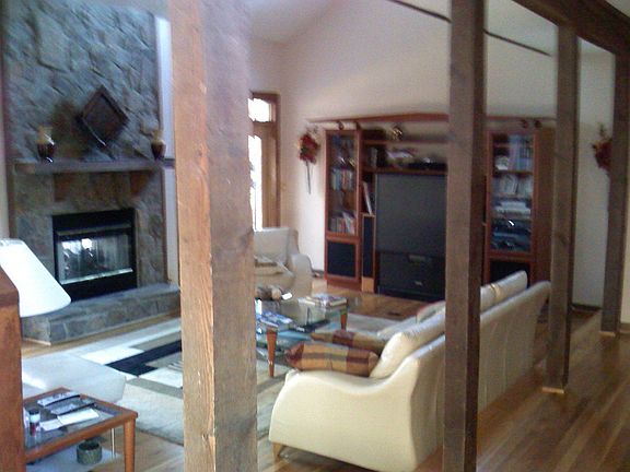 Living room view from foyer