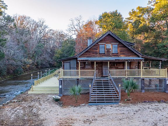 Main Lodge overlooking Cedar Creek