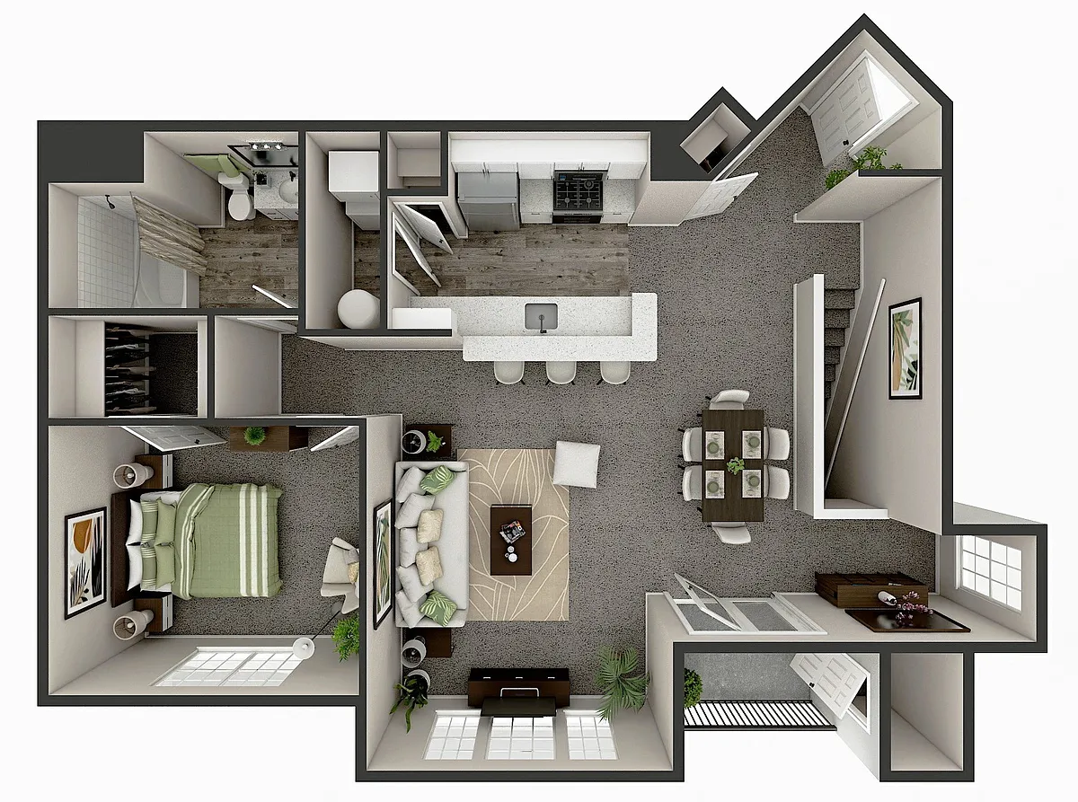 Floor plan The Picasso B