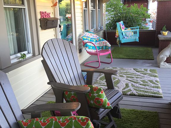 7' x 30' front porch