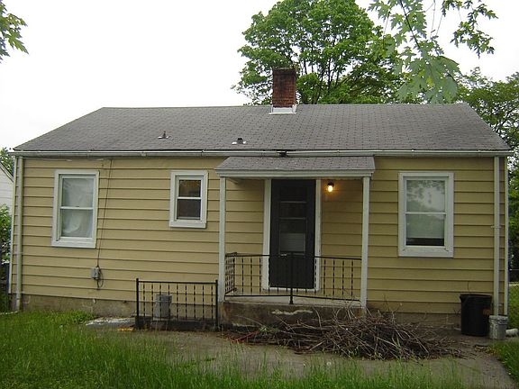 Rear of the house