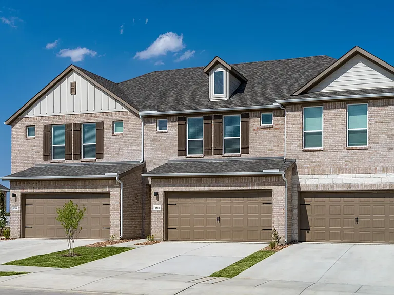 3-bedroom townhomes