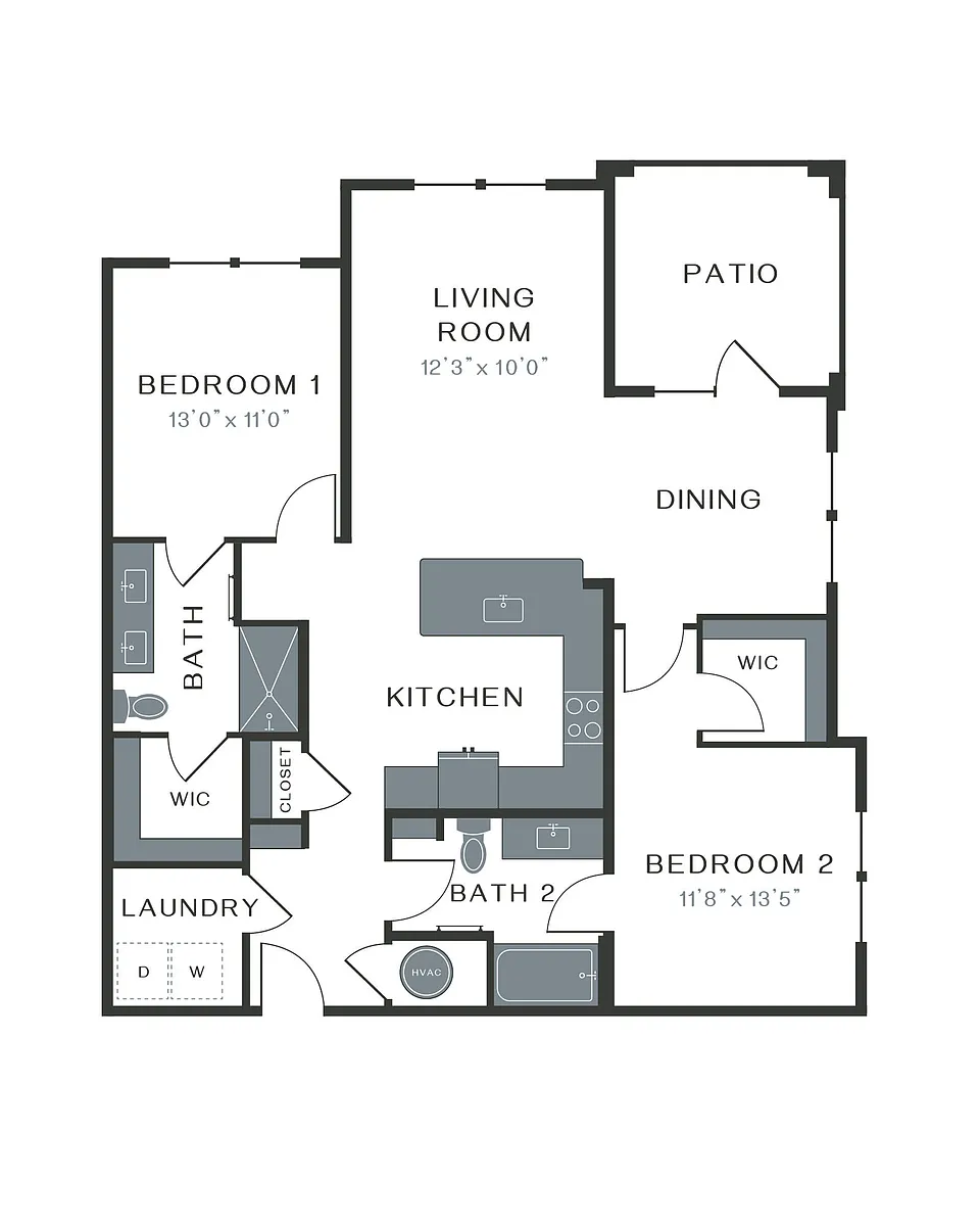 Floor plan B2