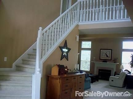 Entry view of stairs & Great Room