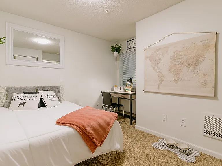 Bedroom in 4 Bedroom Floor Plan