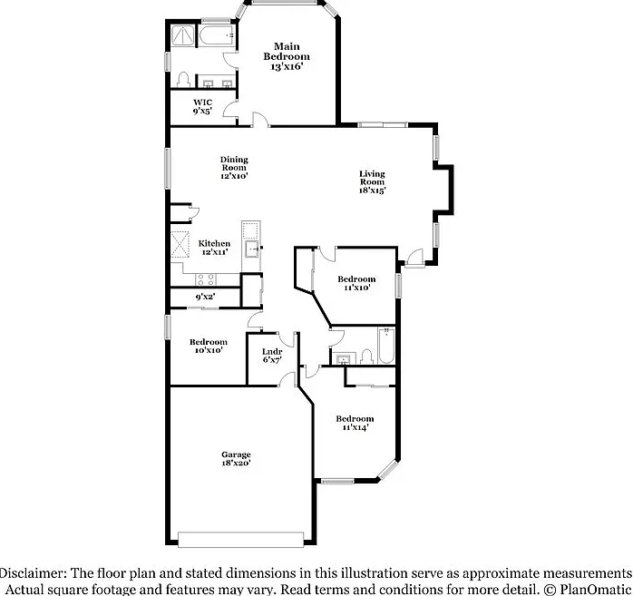 4 bed, 2.0 bath, 1527 sqft, $2,300 — Photo 2