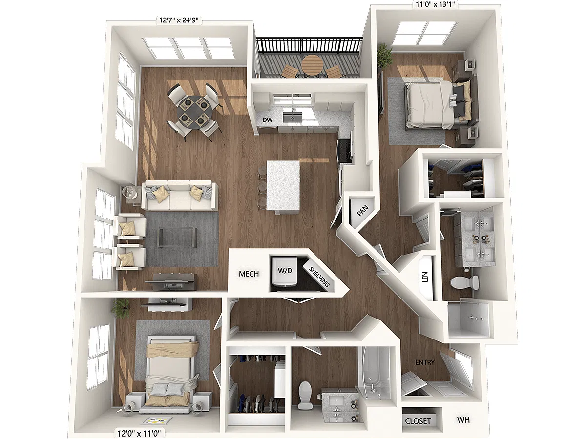 Floor plan BM15.1-Base Collection