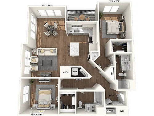 Floor plan BM15.1-Base Collection