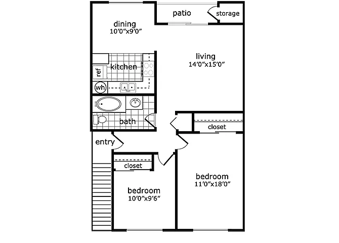 Floor plan B2