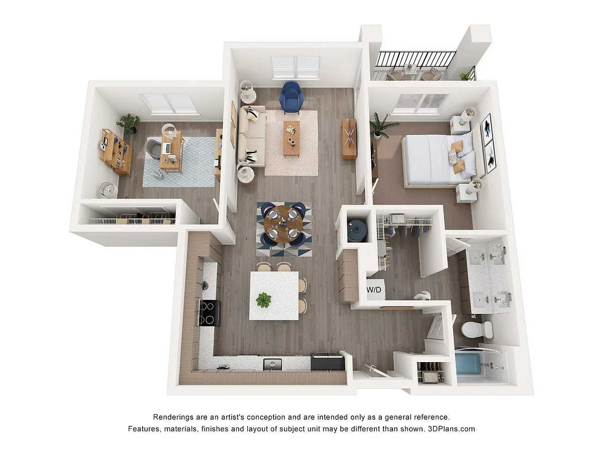 Floor plan B1