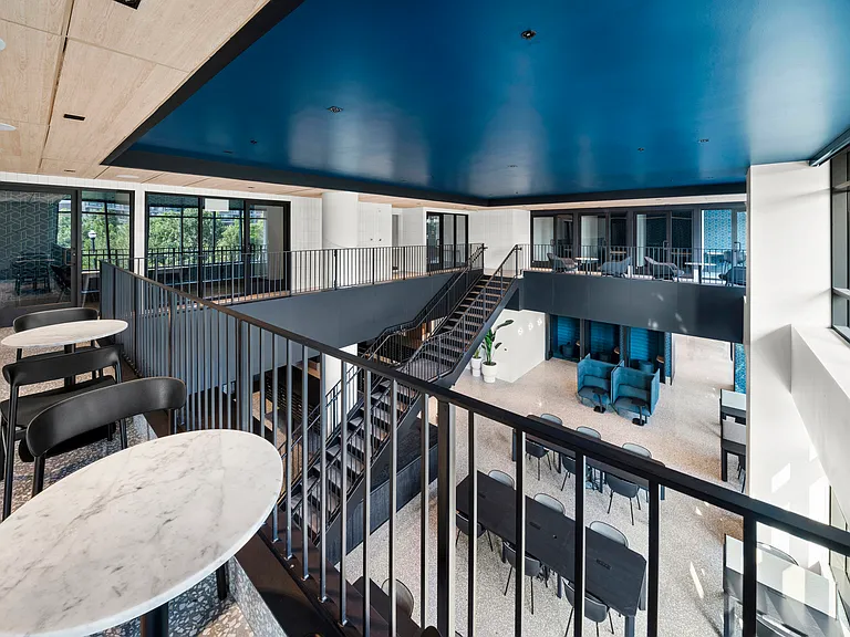 A workspace that inspires-connect and create in our modern coworking hub