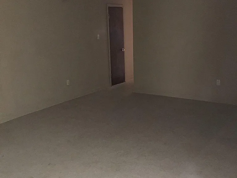 Living room with ceiling fan