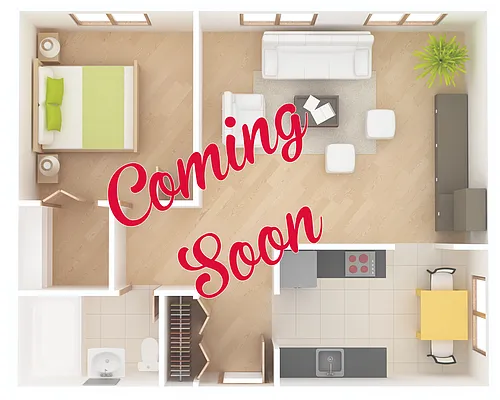 Floor plan Large 1bd