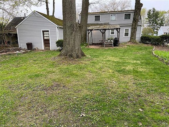 Rear of house