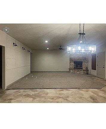 Living Room with fireplace