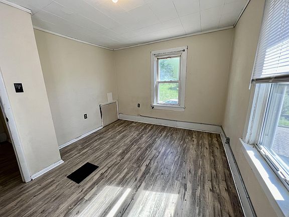Plenty of light fills this second bedroom