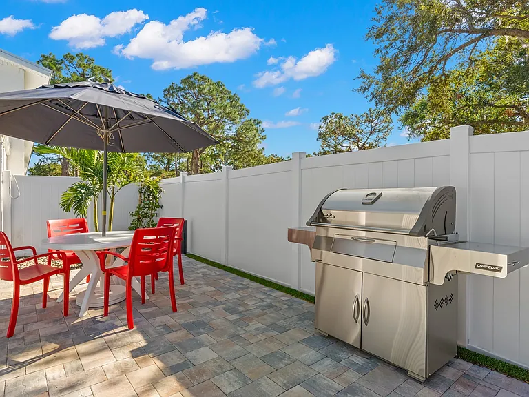 Pool Side Grill and Dining Area