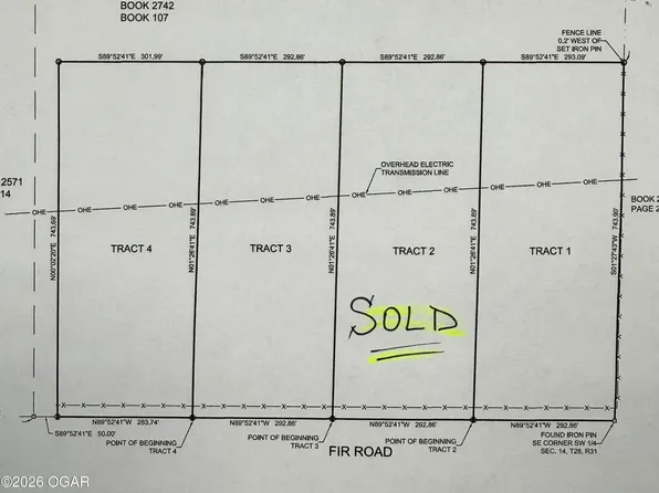 TRACT 4 E Fir Rd, Carthage, MO 64836