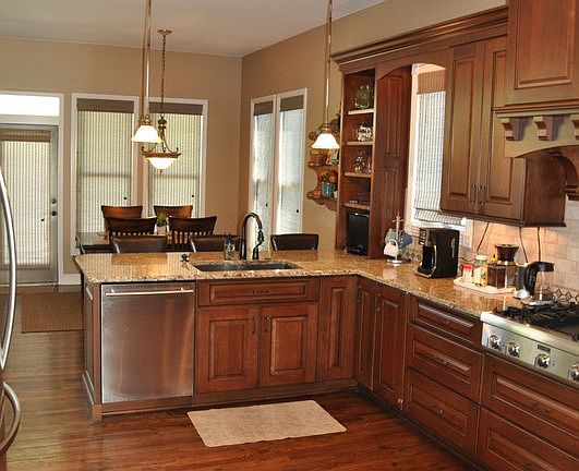 Kitchen view from Dining room
