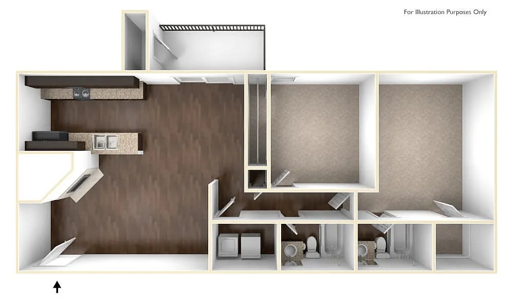 Floor plan Riverside