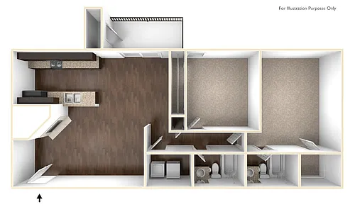 Floor plan Riverside