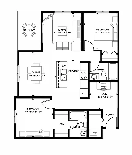 Floor plan 1305