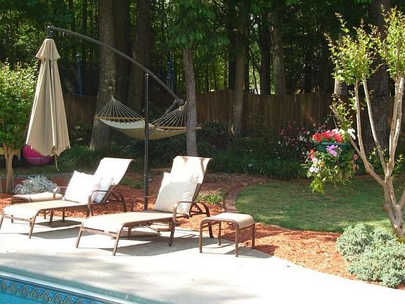 right side of pool area