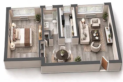 Floor plan A1
