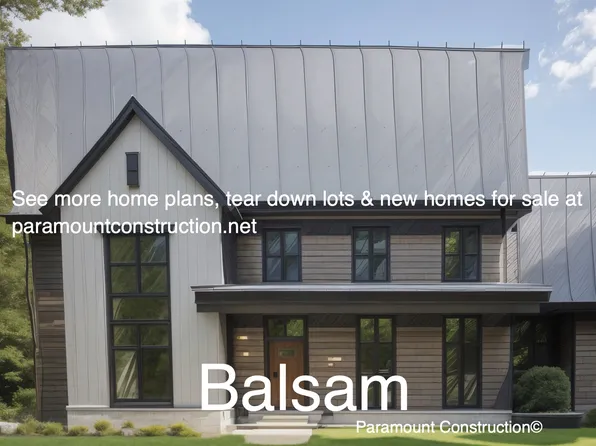 Balsam Model Plan, PCI - 20852