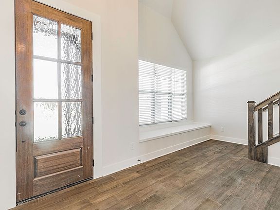 Entry. Finishes will vary