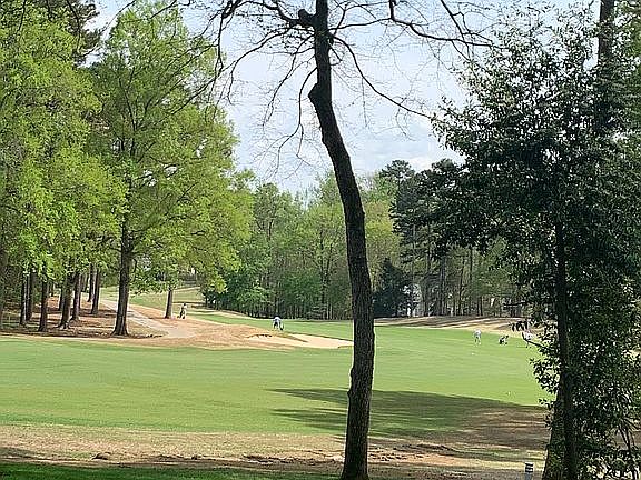Golf course view from house 