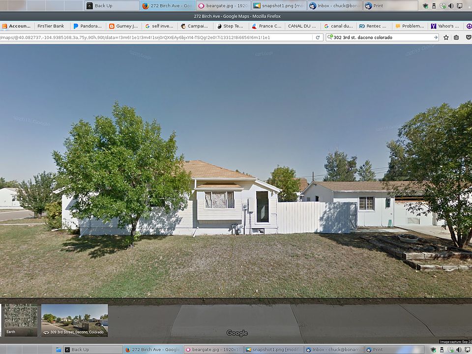 Side view (corner Lot)