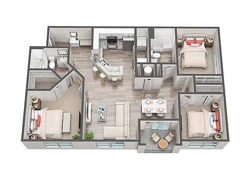 Floor plan C1