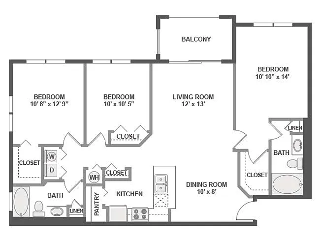 Floor plan D3