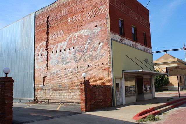 Original Coca Cola mural