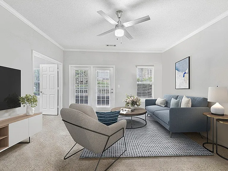 2x1 1087 sqft B1DP - Living_001