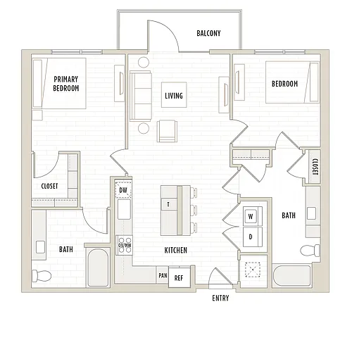 Floor plan B43