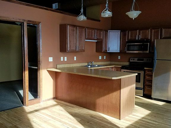 Kitchen area with plenty of storage