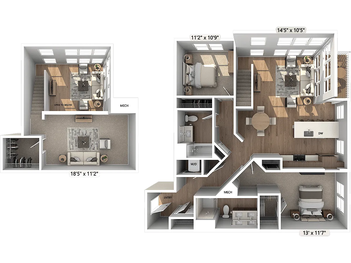 Floor plan B10L