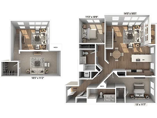 Floor plan B10L
