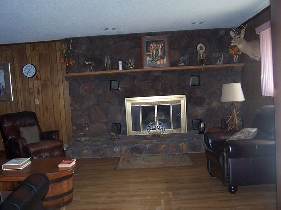 Large Den With Gas Fireplace