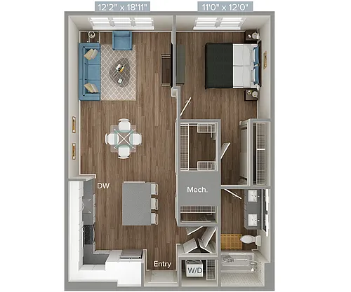 Floor plan A14-1