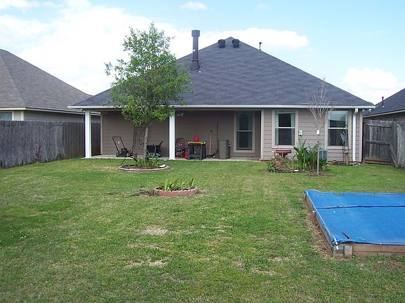 Rear of house