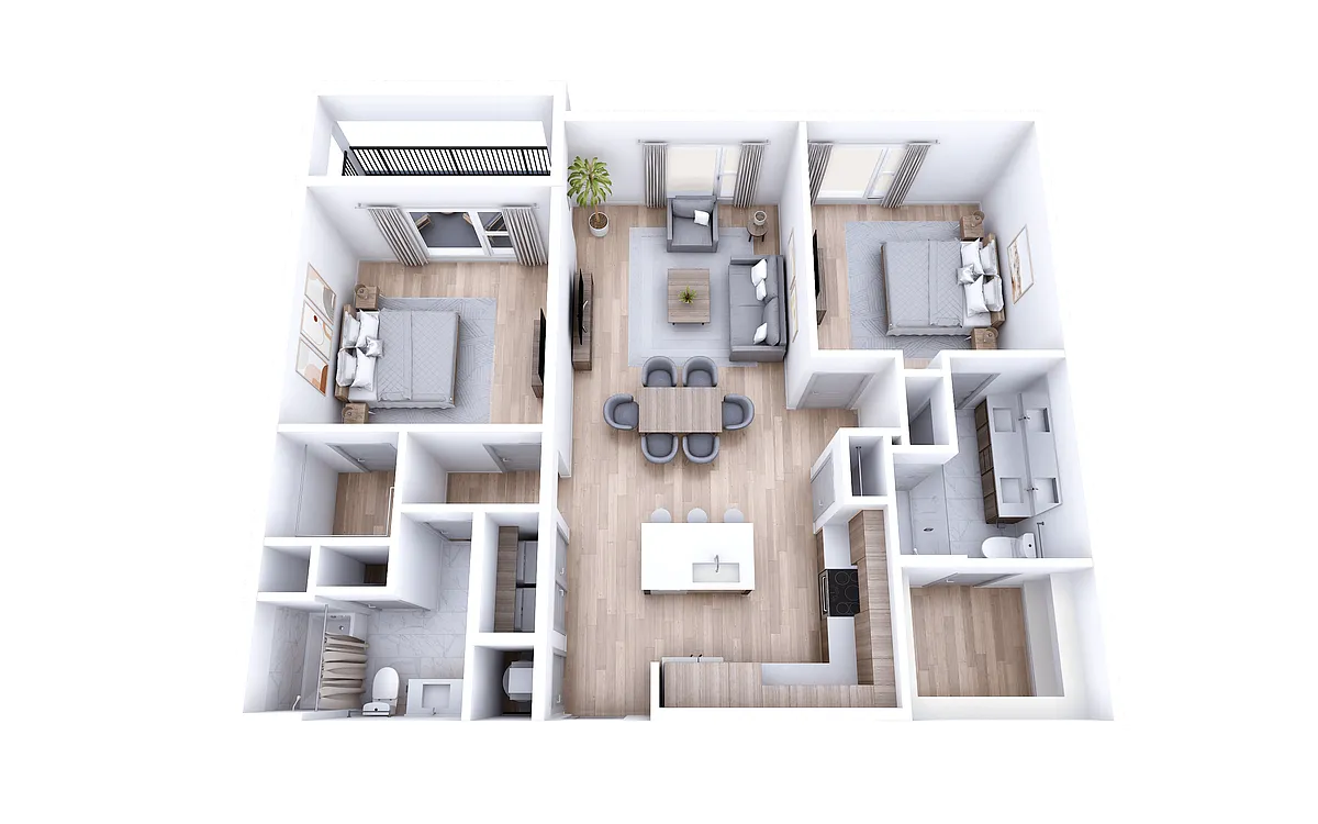 Floor plan B2